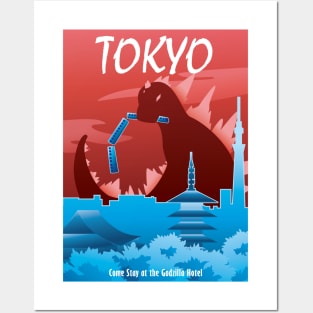 Tokyo Travel Poster Posters and Art